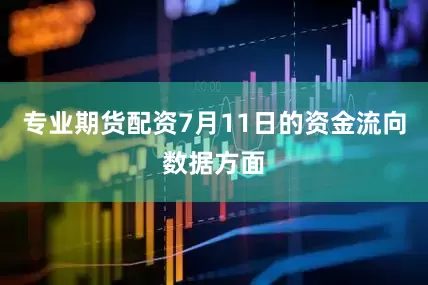 专业期货配资7月11日的资金流向数据方面